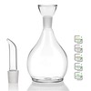 HAIZEEN 18ounce/ 550 ml Olive Oil Dispenser Oil Bottle Glass