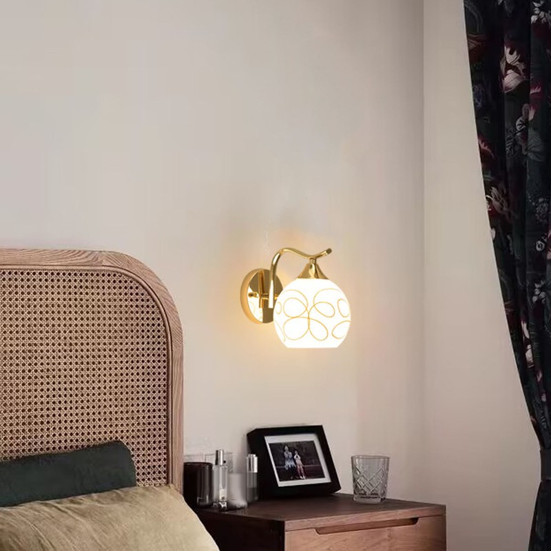 Wall Mounted Light Modern Minimalism Gold LED Wall Sconce Light