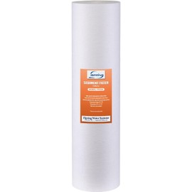 iSpring FP25B High-Capacity 20” x 4.5” Sediment Water Filter Cartridge, 5 Micron Replacement