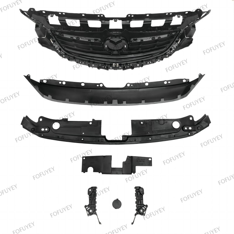 FOFUYEY 7PC For Mazda 6 2014-17 Front Bumper Radiator Grille
