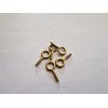 35mm x 54mm Beech Curtain Rings Effect Drapery Pole Rod