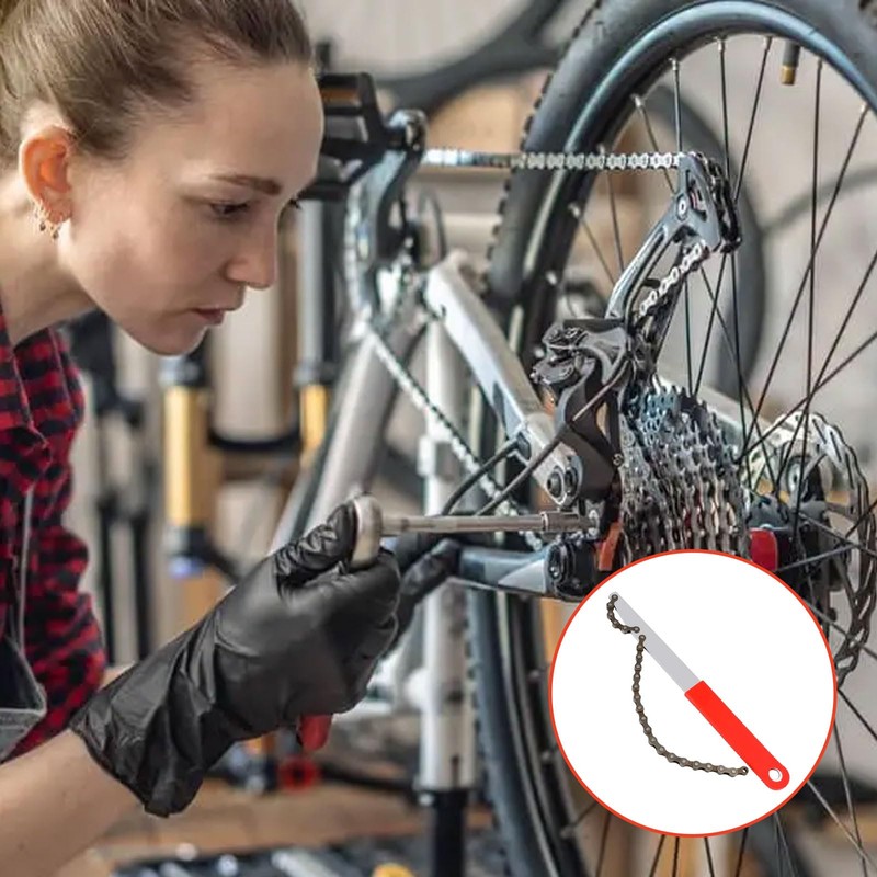 MIYUANGKJ Bicycle Chain Whip Cassette Puller Sprocket Puller and Puller