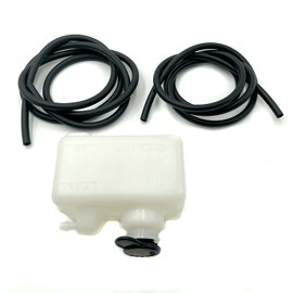 Depósito de desbordamiento de radiador con líneas para Yamaha Banshee 1987-2006