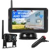 Wireless Reversing Camera System with 5 inch Split Screen, IP69K