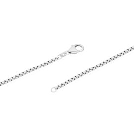 NKlaus real 925 Sterling silver venetian necklace silver chain silver chain 1.80 mm wide., Silver