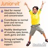HealthAid Junior-VIT Chewable Multivitamins, 30 Vegetarian Tablets, Pack of 1