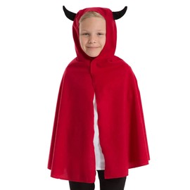 Charlie Crow Little Devil cape costume for kids one size fits all 3-8 Years