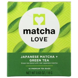 Matcha Love Japanese Green Tea, 10 Count