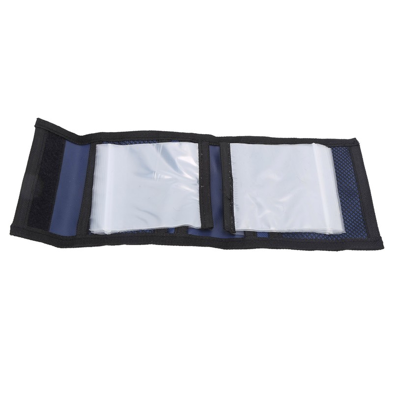 10 Pockets Fly Fishing Leader Wallet Case for Tippet Storage
