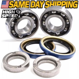 For John Deere (1 Kit) Spindle Bearing Rebuild John Deere 48" 54" Deck 425 445 455 Tractors