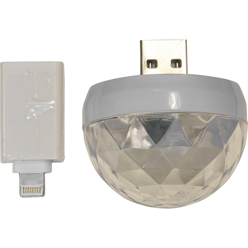 Cheetah Mini 4 LED USB Disco Ball with Apple and