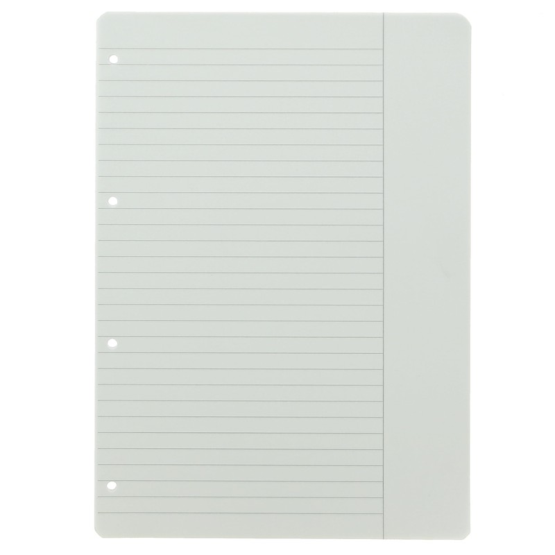 Landré Ringbucheinlagen A4 liniert weißer Rand, 100 Blatt, 70 g/m²,
