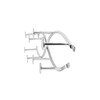 Spectrum Diversified Sweep Wall-Mount, 8-Hook Double Entryway, Closet Bathroom &