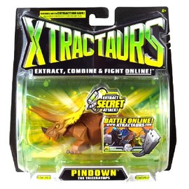 Mattel Xtractaurs Pindown The Triceratop