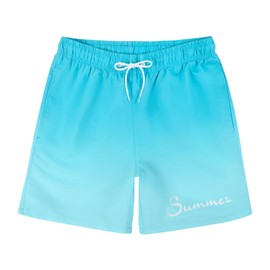 Mywu Traje de baño para hombre de secado rápido, pantalones cortos de natación de 5 pulgadas de entrepierna, Verde agua, XX-Large
