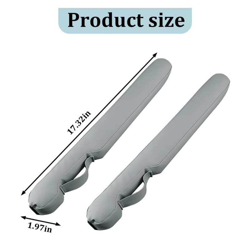 Car Seat Gap Filler, 2PCS Between Vehicle Seats Console Organizer