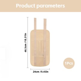 Castor Oil Pack Wrap Kit - Reusable Castor Oil Wrap for Tummy & Stomach - Compress Liver Detox, Comfort Sleep, Improve Abdominal Muscles and Digestive Constipation