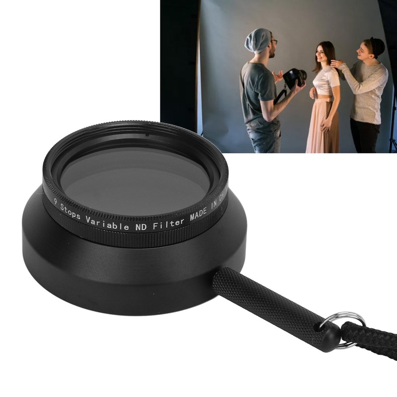 Viewing Filter Optical Glass 9 Gears Adjustable Photography Filters for