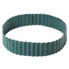 KADAX Lawn Edging 15 cm x 9 m, Plastic Flower