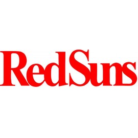 INITIAL D ANIME RED SUN LOGO VINYL STICKERS SYMBOL 6" DECORATIVE DIE CUT DECAL FOR CARS TABLETS LAPTOPS SKATEBOARD - RED COLOR