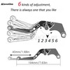 R QIANKONG MT07 Brake Clutch Levers Set Foldable Extendable CNC
