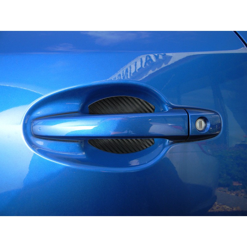 Carbon Fiber Auto Accessory Car Door Handle Scratch Cover Guards