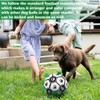 Dog Toys Soccer Ball with Interactive Pulling Tabs, Dog Toys
