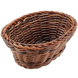 Nagao 01018120 Basket, Washable Basket, Economy, Oval Shape, 7.9 inches (20 cm)