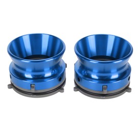 2PCS 1/4 10 Inch Opener NAB Hub Adapters Universal Loading Device Aluminum Alloy Loader Reel Tape Recorder for ReVox for B67 for Akai for Teac Blue