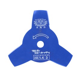 Tsumura Steel Industry Tsumura 3-Groove Blades Blue 255mm x 1.4mm x 3P (3-Blade) 1-Piece 1129