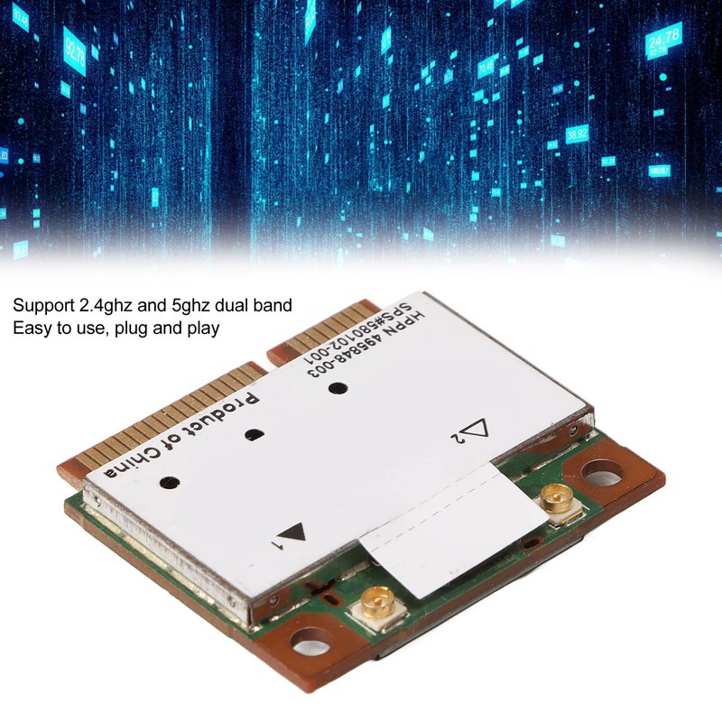 Mini PCIE WiFi Card Dual Band 2.4G 5G 300Mbps Wireless