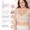 CURVEEZ Cozy Comfort Support Bra| Wire Free Bralette Full Coverage|