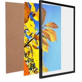 Aynoo 12x16 Picture Frame Black, Display Posters 12x16 Poster Frames, For Wall Collage Photo Frame