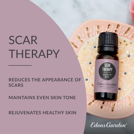 Edens Garden Scar Therapy Essential Oil Blend, Best for Scars, Burns & Stretch Marks, 100% Pure & Natural Premium Best Recipe Therapeutic Aromatherapy Essential Oil Blends 10 ml Roll-On