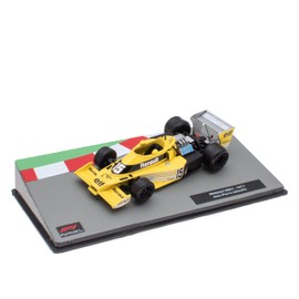 OPO 10 - Miniature car Formula 1 1/43 compatible with RENAULT RS 01 - Jean Piere Jabouille - 1977 - F1 FD081