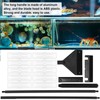 Aquarium Algae Scraper Aluminum Alloy Glass Fish Tank Algae Cleaner