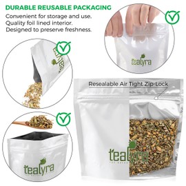 Tealyra - Tranquil Dream - Chamomile Honeybush Lavender - Calming - Relaxing - Herbal Loose Leaf Tea - Caffeine-Free - All Natural - 220g (8-ounce)