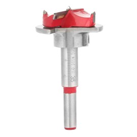 Juego de Brocas Profesional de 35 Mm, Brocas Perforación de Madera de Acero Al Carbono Orificio de Carpintería Ajustable Sierra de Broca Para Taladro de Madera Juego de Brocas