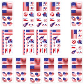 16PCS 2026 World Cup Temporary Flag Tattoos for Fans, United States