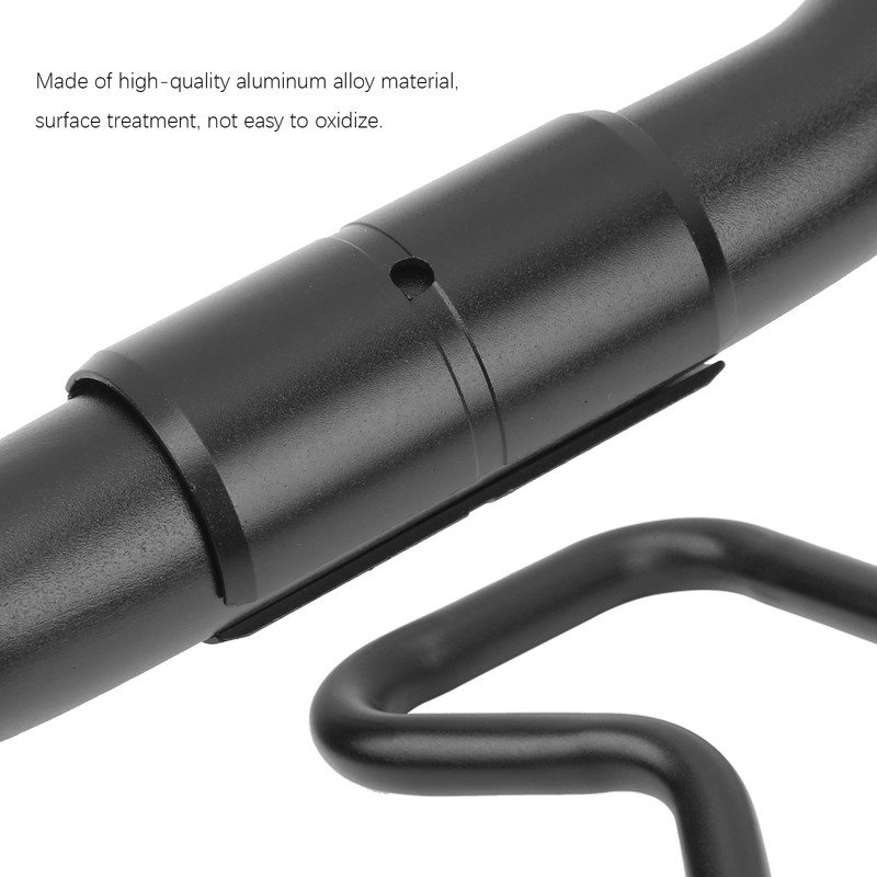 Ultralight Aluminium Alloy Folding Bicycle Bike Conversion P Handlebar 25.4x490mmblack