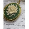 Fancy Fox Boutique St patricks Day Green Rose Celtic Gold