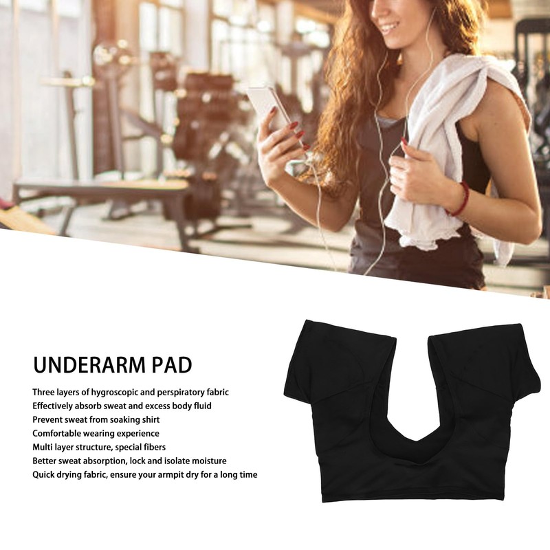 Underarm Sweat Pads for Women,Shirt Mesh Quick Drying Breathable Washable