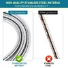Shower Hose Extra Long 79 Inch, Stainless Steel Handheld Shower