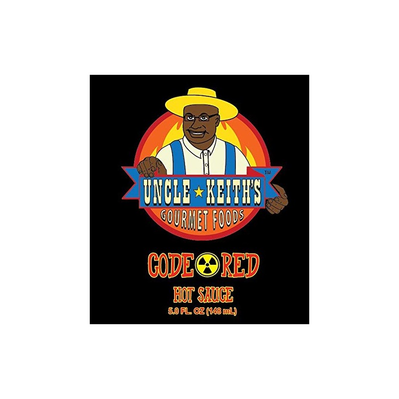 Uncle Keith’s Gourmet Foods - Code Red Hot Sauce, Vegan