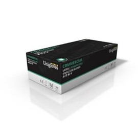 Unigloves GA0035 Commercial Powder Free Latex Gloves, Size 10/X-Large, White (Pack of 100)