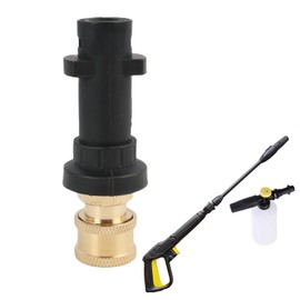 Hochdruckreiniger Adapter Compatible für K Serie Modelle K2, K3, K4, K5, K6, K7, 1/4" Messing Schnellkupplung, Hochdruckreiniger Pistolen Adapter, Schnellanschluss Buchse
