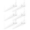 hykolity 6 Pack 4FT Linkable LED Shop Light, Utility Shop