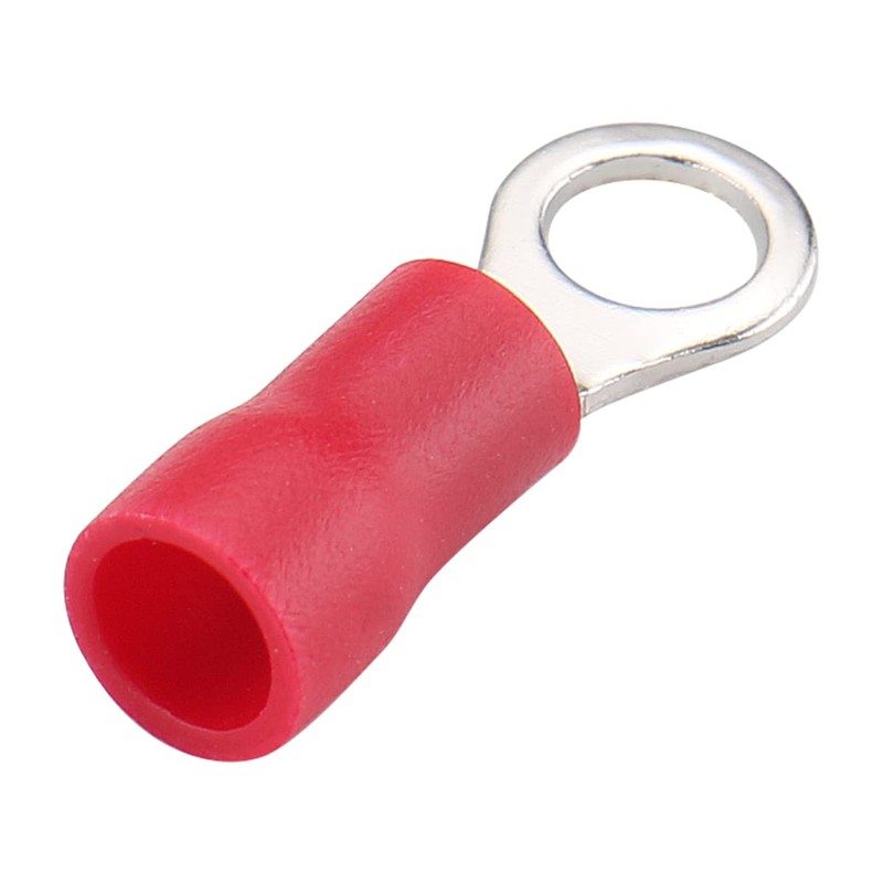 Baomain Ring Ground Insulated Wire Connector Electrical Crimp Terminal 18-22