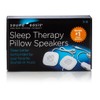 Sound Oasis Pillow Speakers, 2 UltraThin Stereo Speakers, Volume Control,