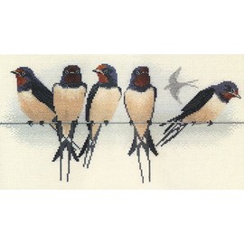 Swallows Cross Stitch Kit